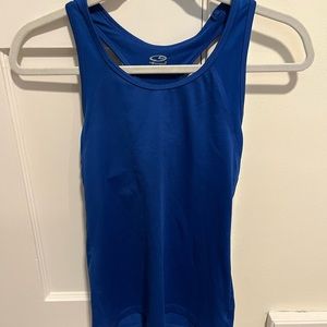 Blue work out tank top!